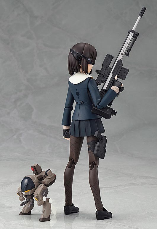 figma女高中生手办长射程武装女高中生登场