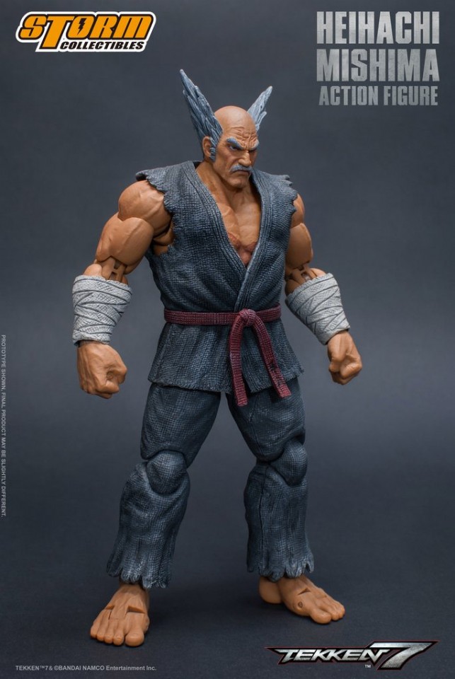 storm collectibles《铁拳7》三岛平八 1/12 可动人偶作品