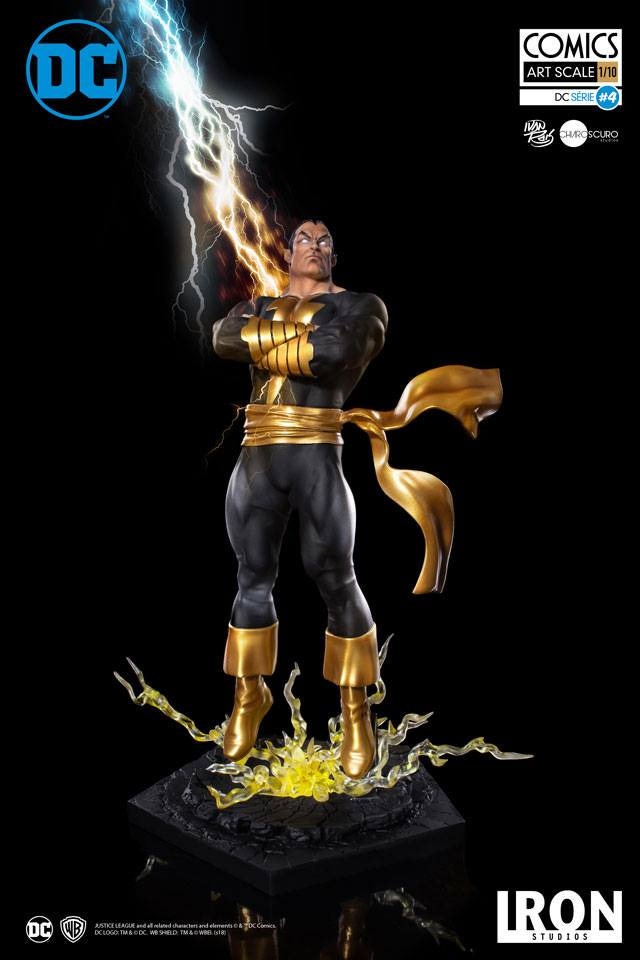 iron studios dc comics【黑亚当】black adam 1/10 全身雕像作品