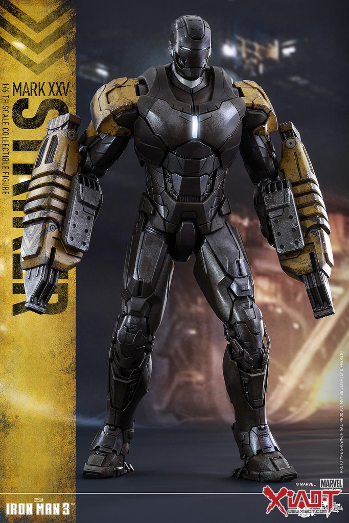 hot toys《钢铁侠3 钢铁侠 mark25 striker