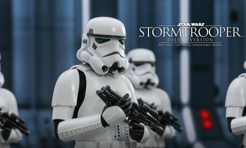 hot toys 《星球大战》帝国暴风兵 stormtrooper 1/6 比例人偶作品