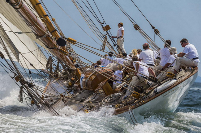 1911 年建造的斜桁单桅快速帆船mariquita 夺得最长参赛帆船(31